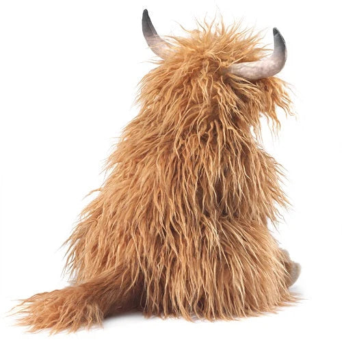 Folkmanis Highland Cow  Puppet   3167