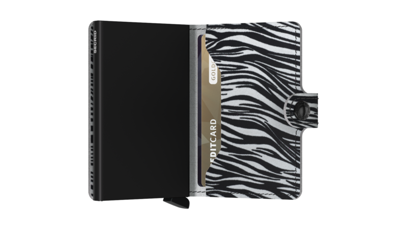 Secrid Miniwallet Zebra Light Grey  MZe