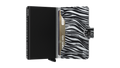 Secrid Miniwallet Zebra Light Grey  MZe