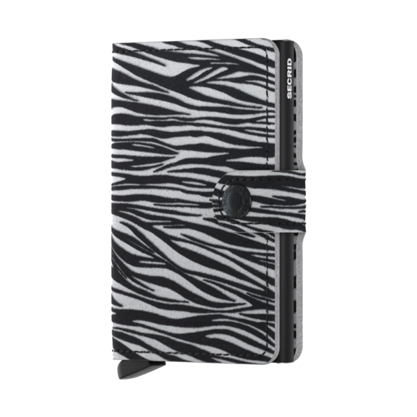 Secrid Miniwallet Zebra Light Grey  MZe