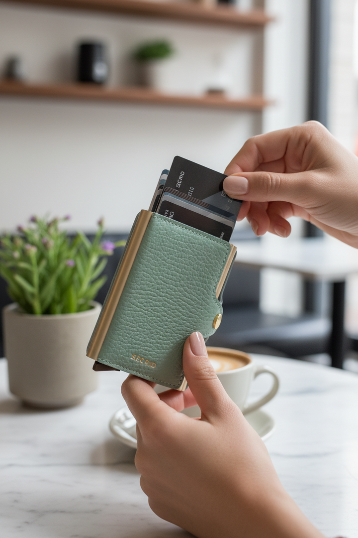 Secrid Twinwallet Pebble Sea Green  TPe