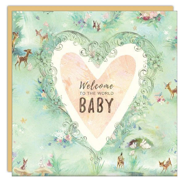 Cedar Mountain Card Welcome Baby