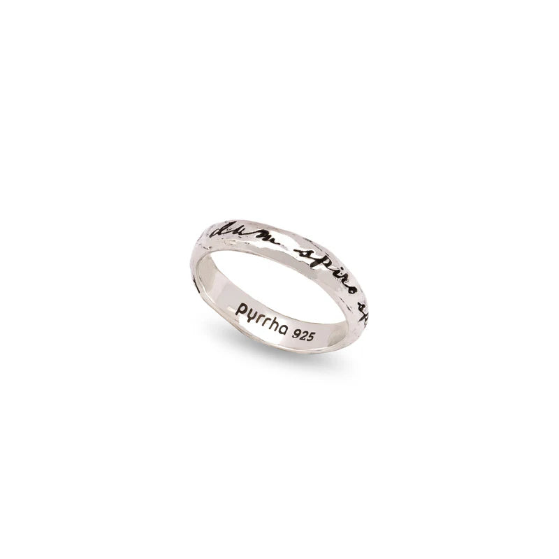Pyrrha While I Breathe I Hope Posey Ring   R99-5106