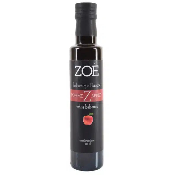Zoe Apple Infused White Balsamic Vinegar  250ml
