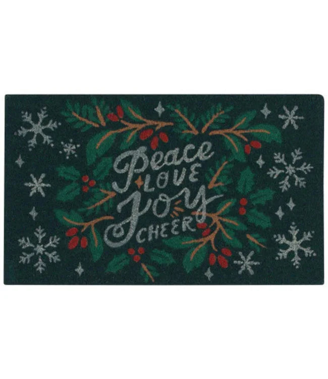 Danica Coir Doormat Peace & Joy