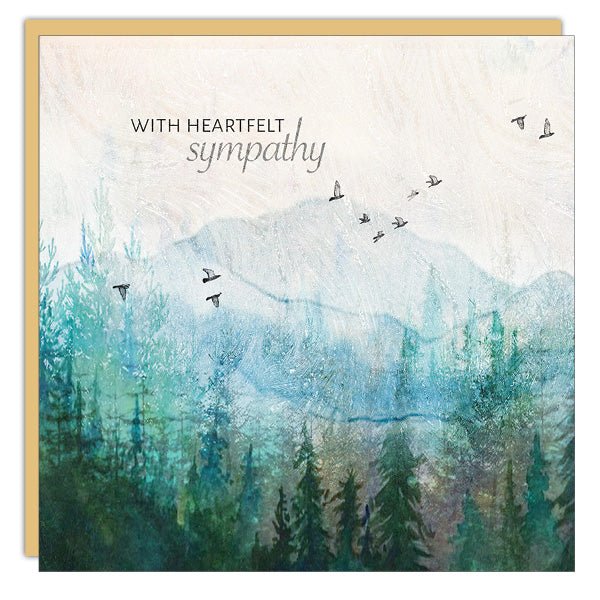 Cedar Mountain Card - Heartfelt Sympathy