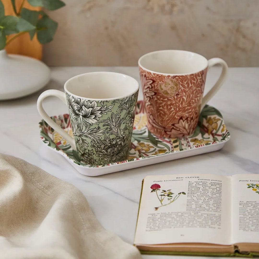 Spode Mug and Tray Set  9175165
