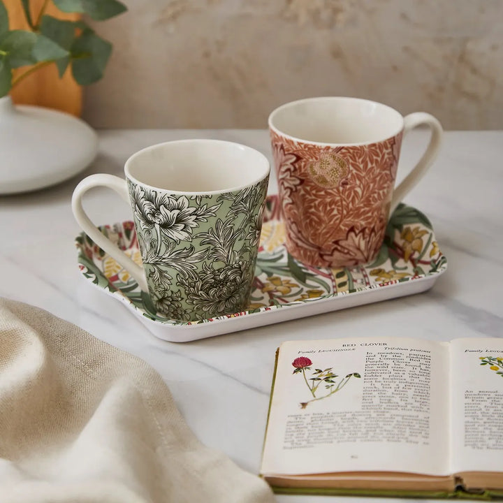 Spode Mug and Tray Set  9175165