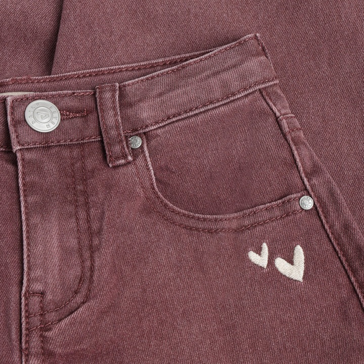 Daily 7 Girls Barrel Fit Denim Pants    930493-6639