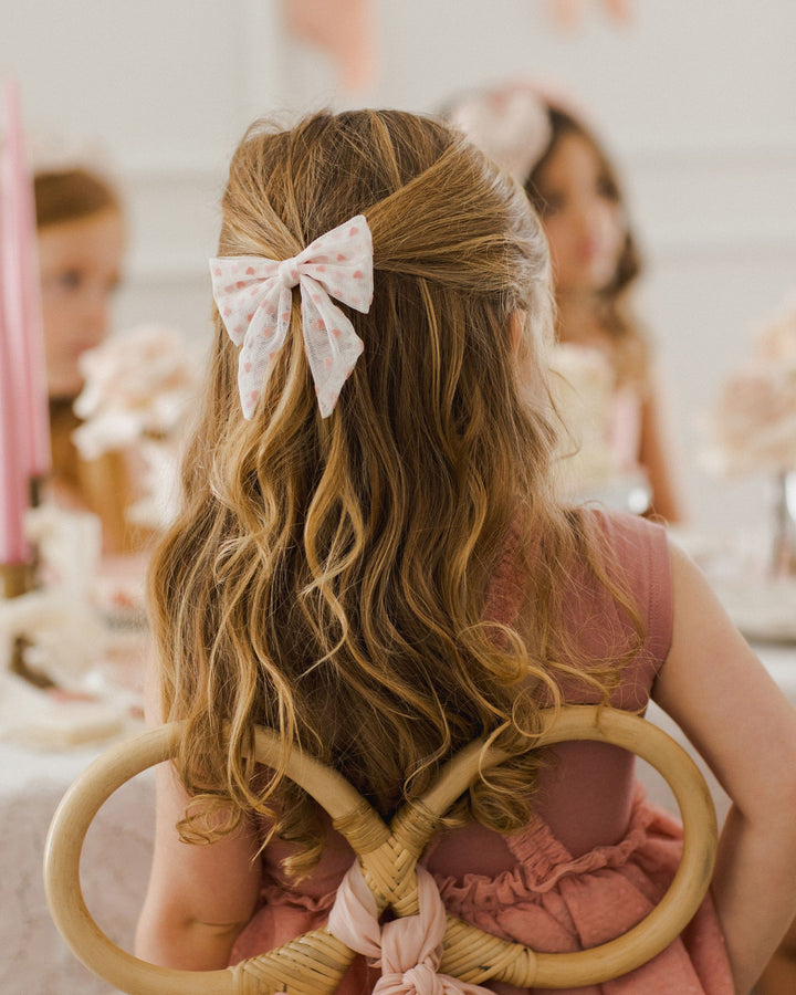 Noralee Girls Hair Bow   NLA013ZOGY  Hearts