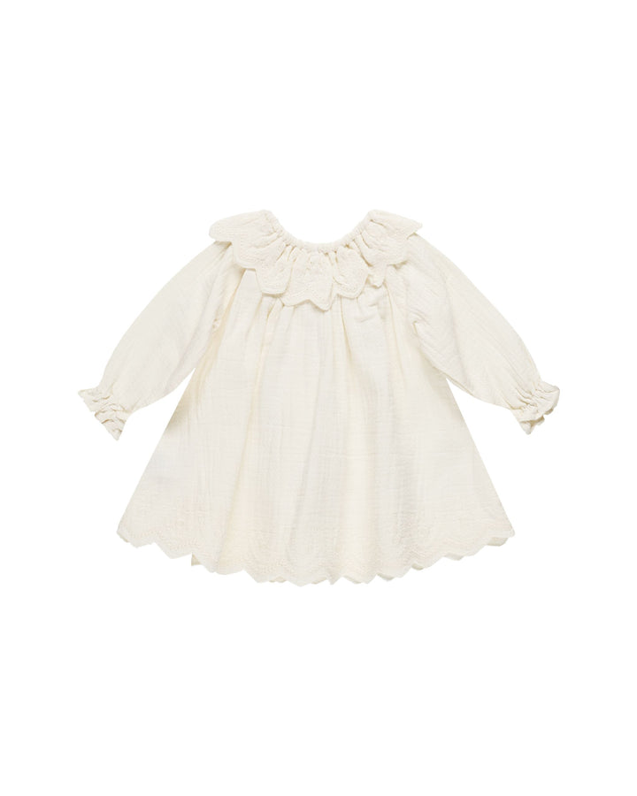 Quincy Mae Baby Girl Isla Dress   QM499HAVE   Ivory *