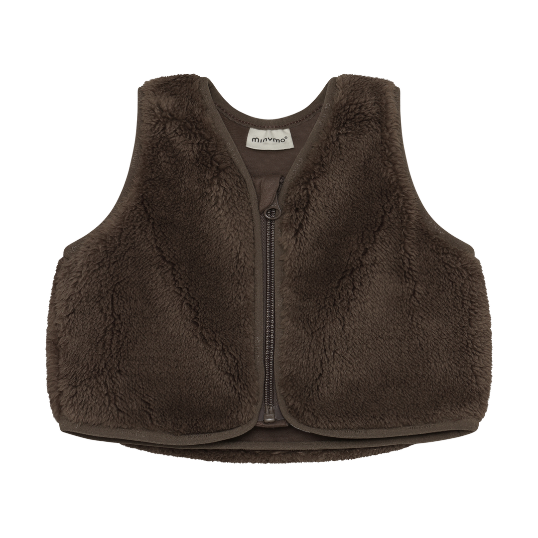 Minymo Baby Faux Fur Vest   114424-2502