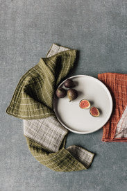 Danica Double Weave Napkins- Olive  HNP1558D*