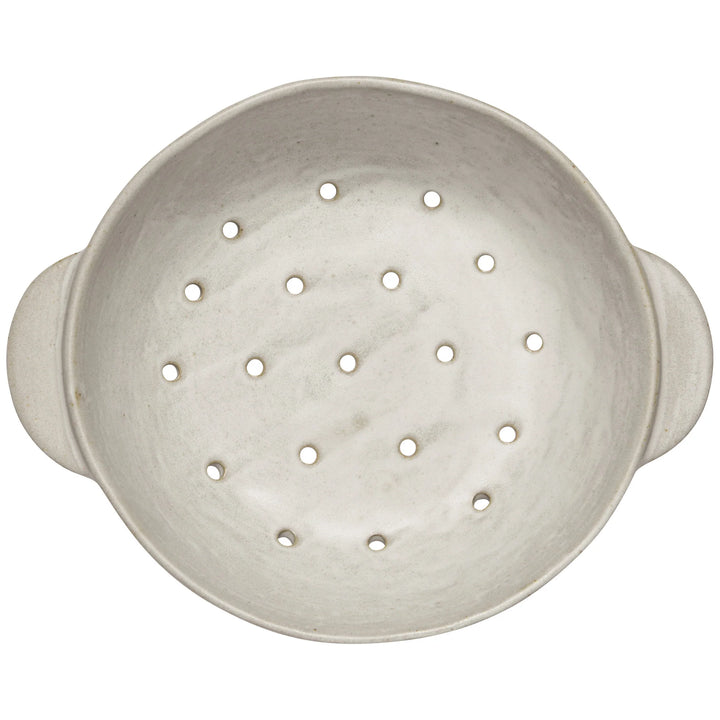Danica Stoneware Fruit Bowl  HBO4078D  Ivory