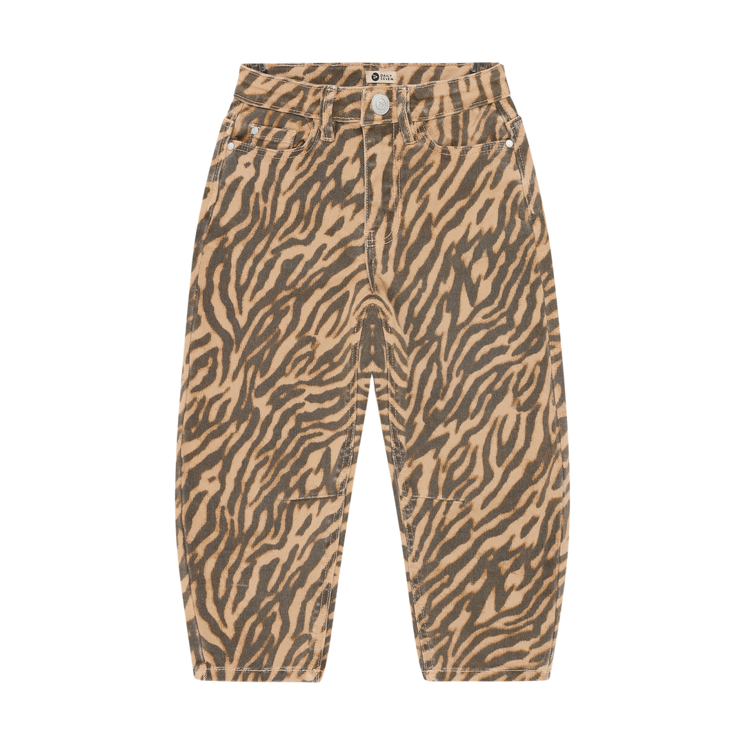 Daily Seven Girls Barrel Fit Animal Print Pants   930540-2120