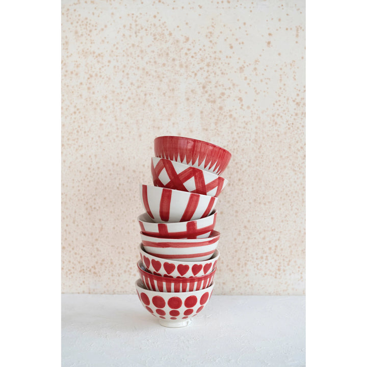 Creative Coop Red Bowl XS0493A