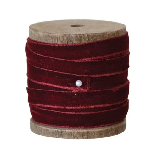 Creative Coop Assorted Velvet Ribbon XS4533A