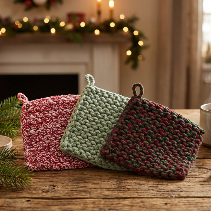 Creative Coop Crochet Trivet XS5747A