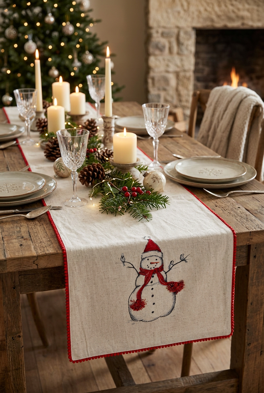 Creative Coop Table Runner XS8189