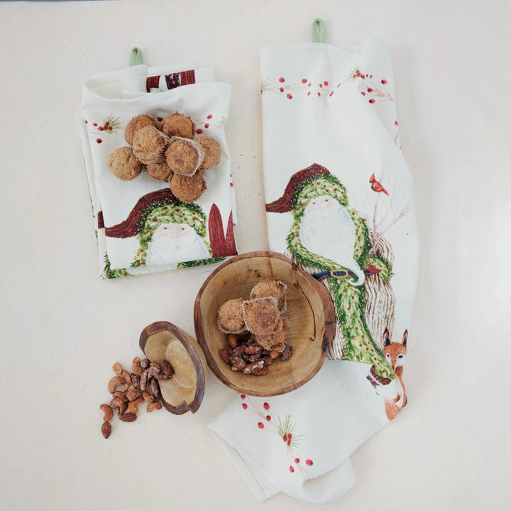 Creative Coop Santa Tea Towel XT0227