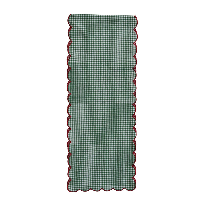 Creative Coop Gingham Table Runner XT1991