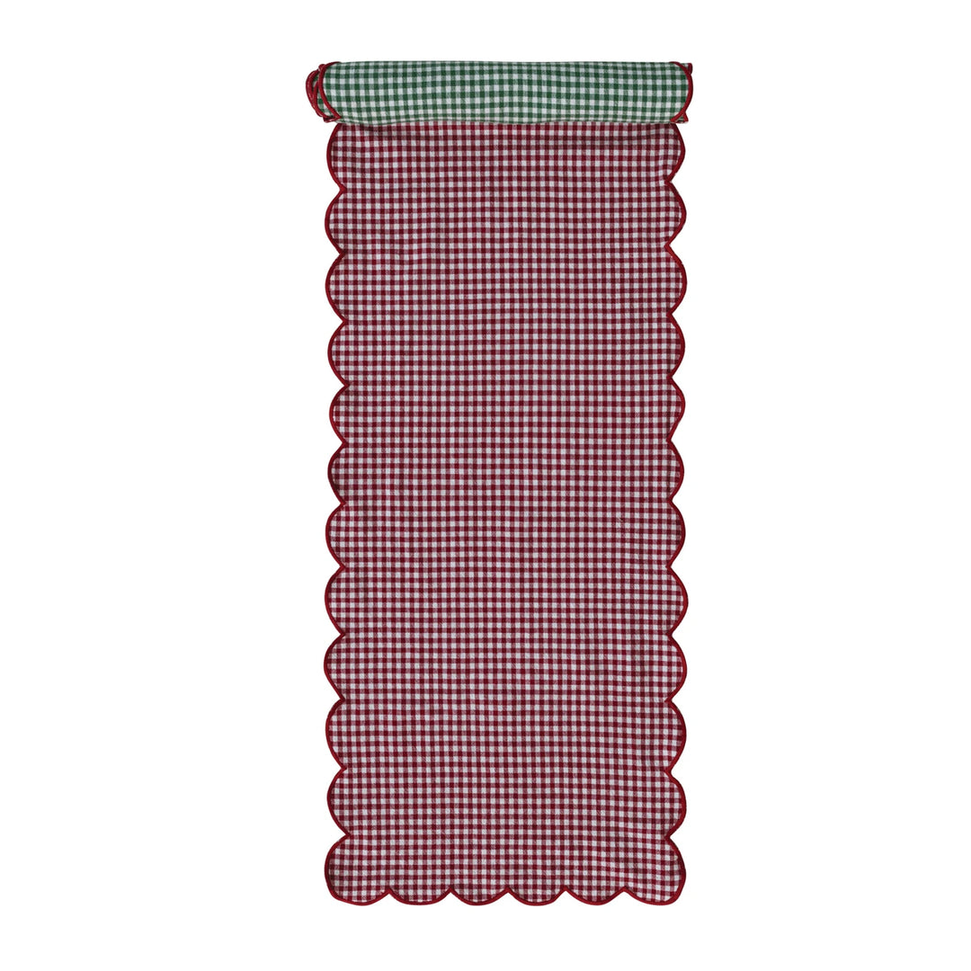 Creative Coop Gingham Table Runner XT1991
