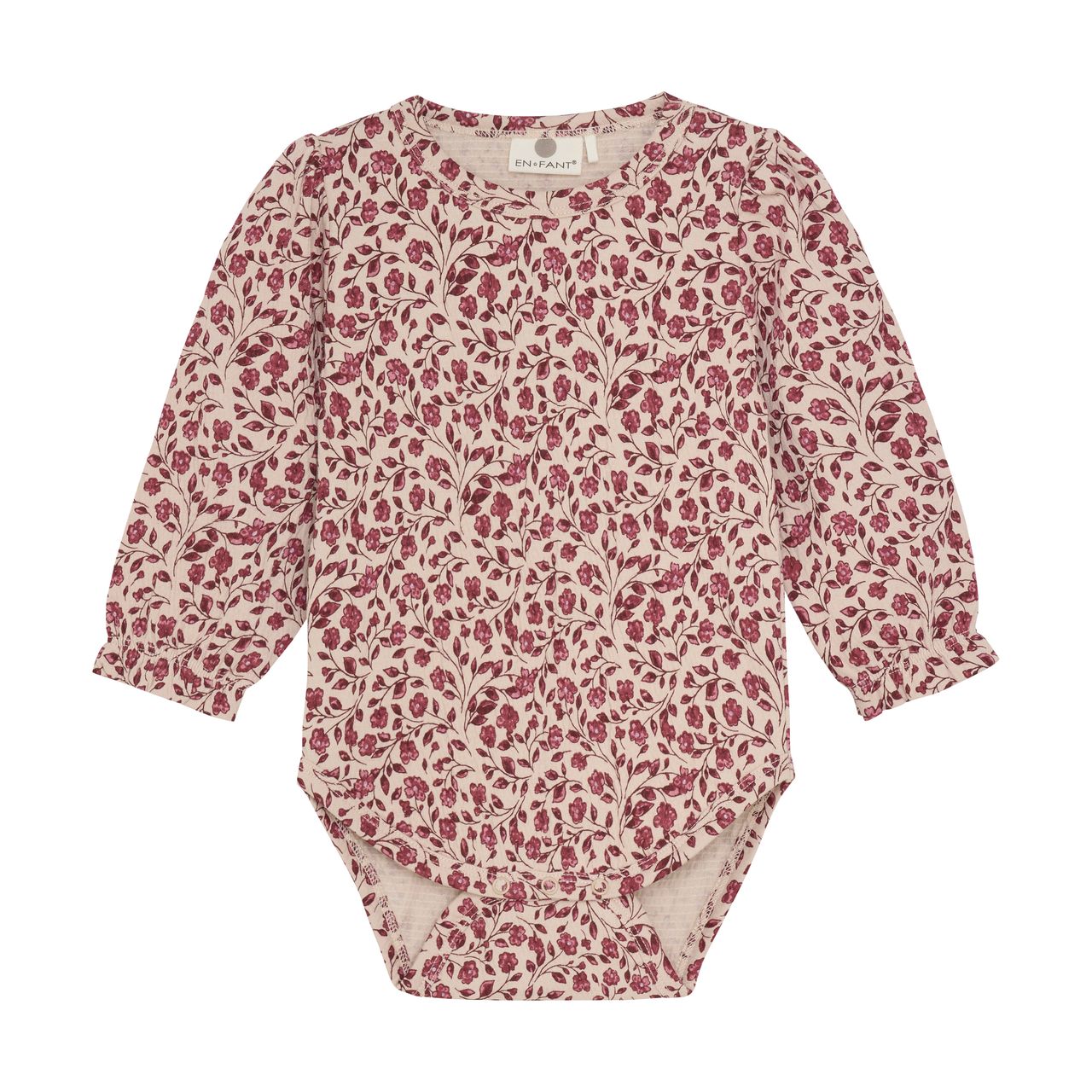 Enfant Baby Girl Floral Print Onesie   210355-2444