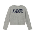 Creamie Girls Sweater  823013-1231  Grey/Blue