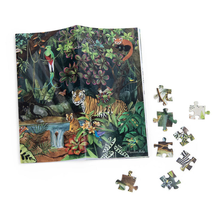 Moulin Roty Tout Autour du Monde Puzzle  719441  In the Rainforest