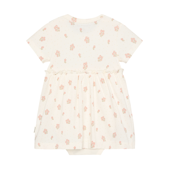 Minymo Baby Girl Short Sleeve Dress   114313-1271