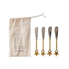 Creative Coop Canape Knives Set/4  XM9548