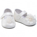 Mayoral Baby Girl Mary Jane with Tulle Bow 9403 Blanco