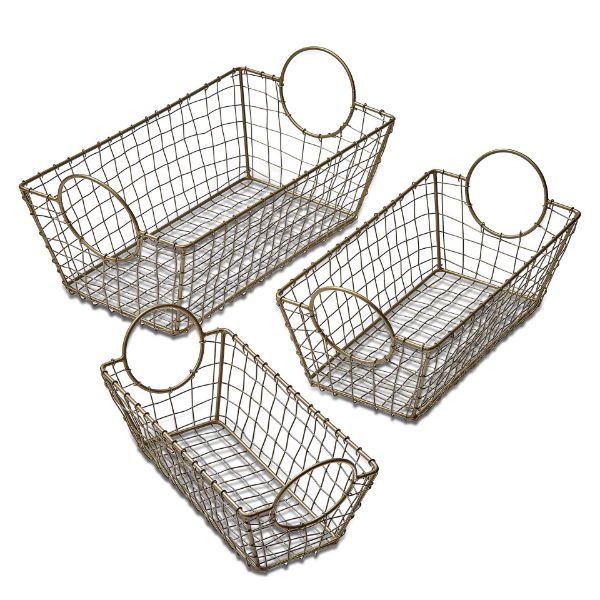 Tag Metal Wire Basket G16085