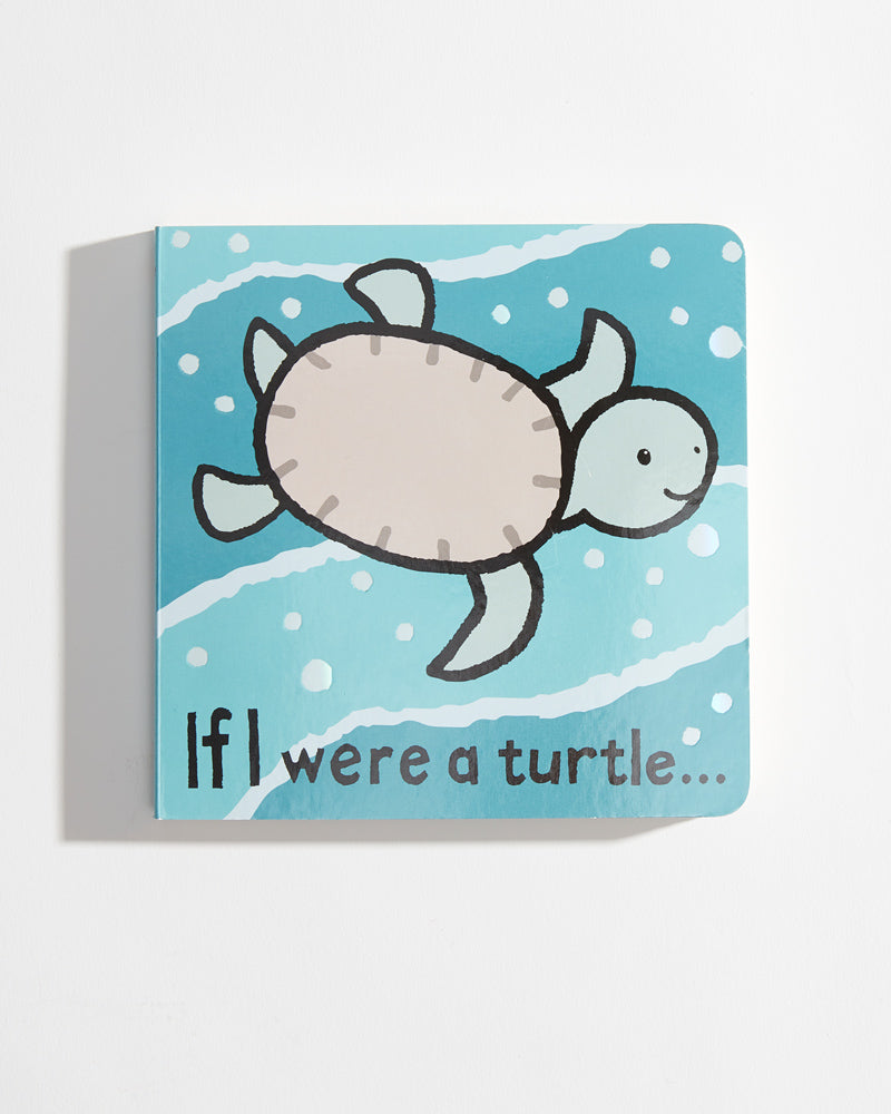 Jellycat If I Were Turtle Board Book  BB444TU