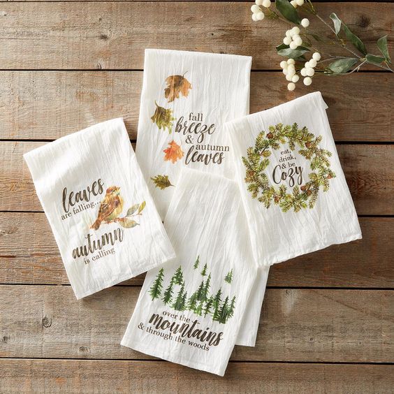 Mudpie Watercolor Tea Towel*