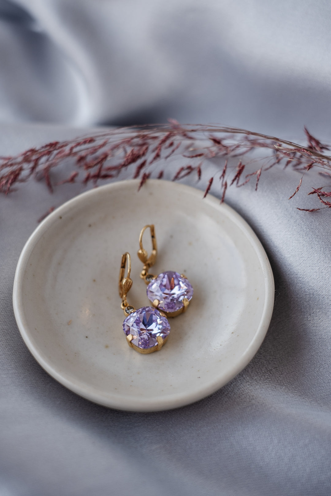 La Vie Parisienne Square Cushion Earring 6556G*