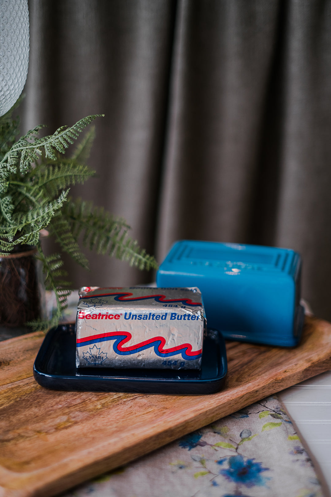 Le Creuset Butter Dish - Blueberry