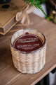 Field + Fleur  Bourbon Oak 2 Wick Candle  HN-BOGL2
