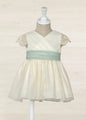 Abel & Lula Baby Girls Dress  5005-4  Crudo-Anais