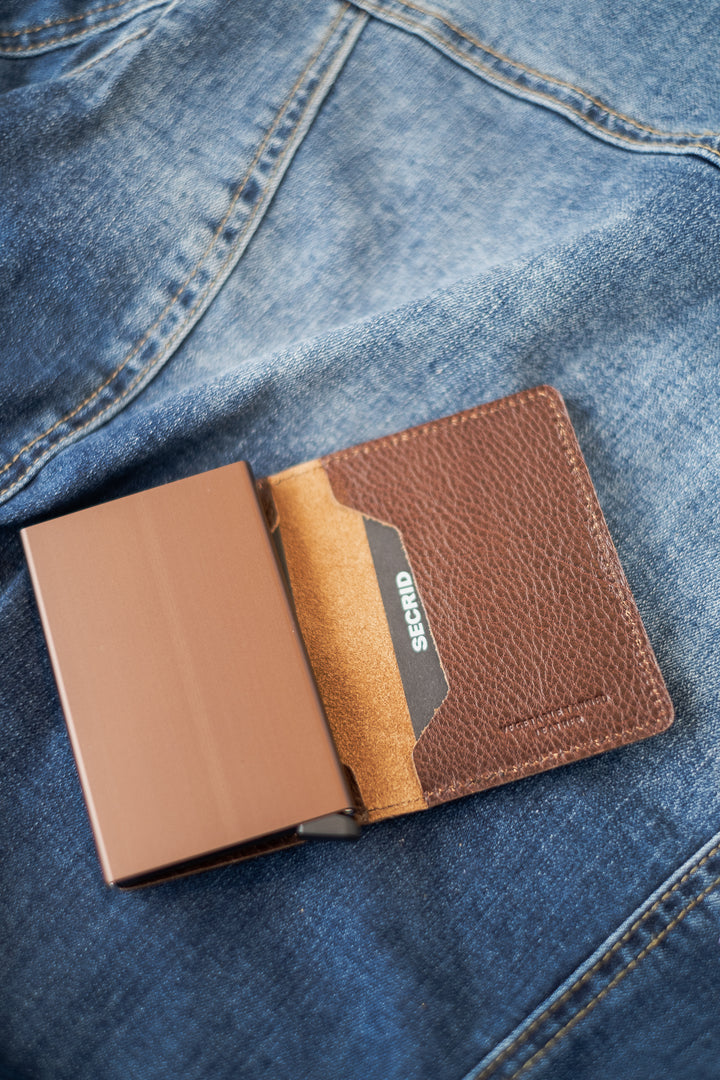 Secrid Slimwallet Veg Expresso-Brown  -  SVg