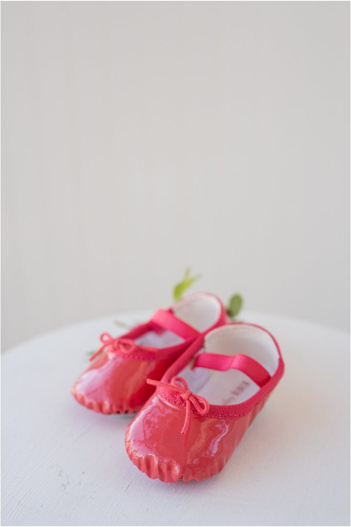 Baby Bloch Ballet Flats Cha Cha in Hot Pink BB430N **
