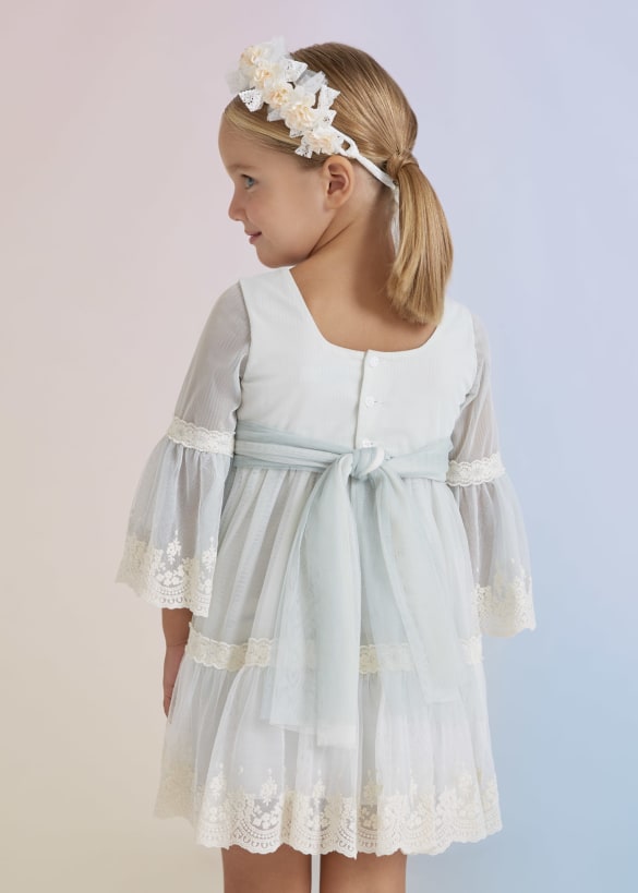 Abel & Lula Girls Dress  5036-55  Crudo-Anais *
