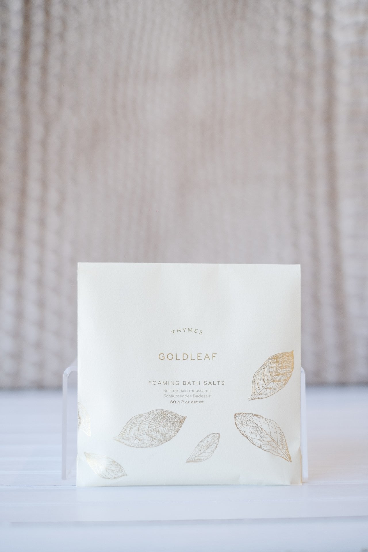 Thymes Goldleaf Foaming Bath Salts