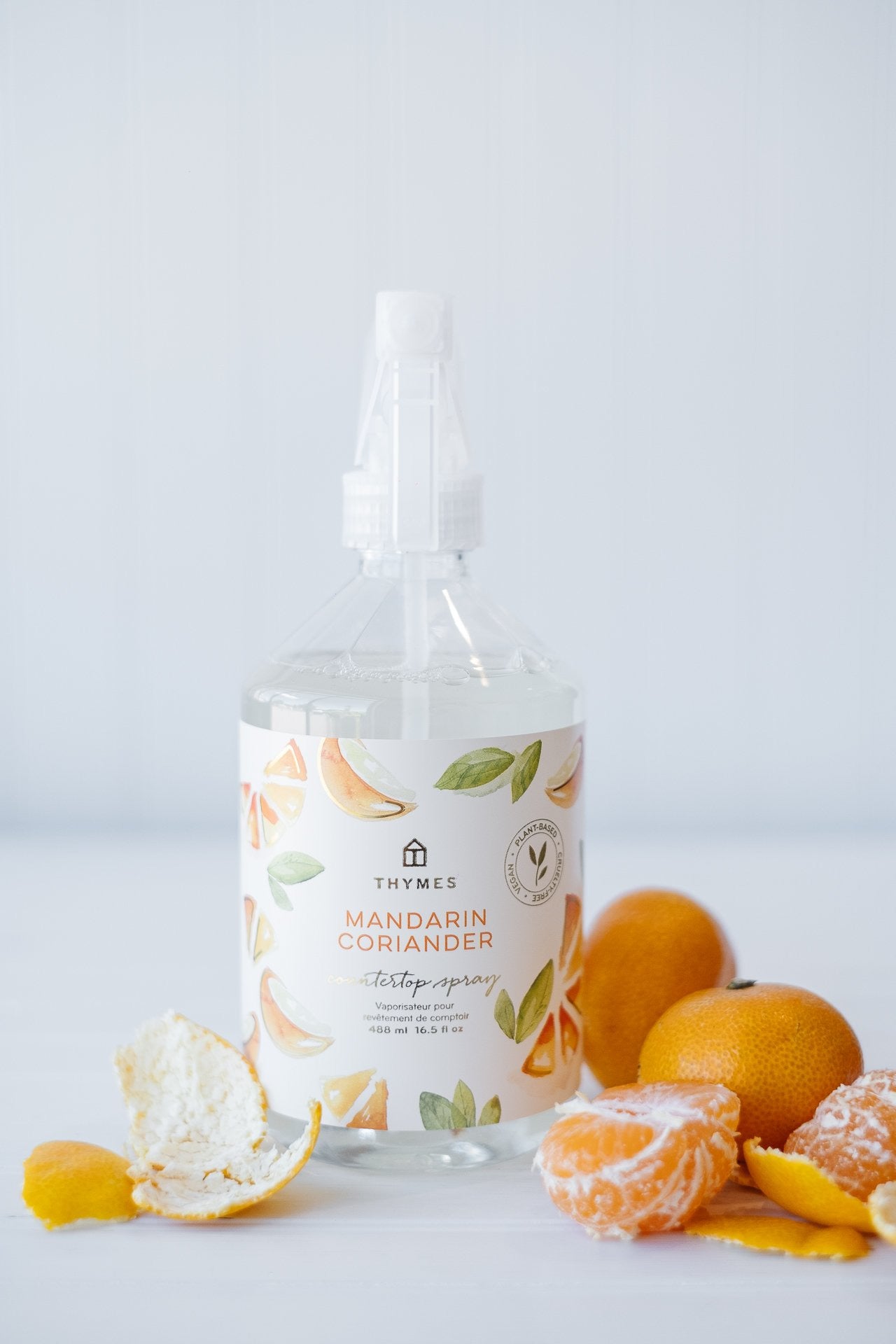 Thymes Mandarin Coriander Countertop Spray  16.5oz