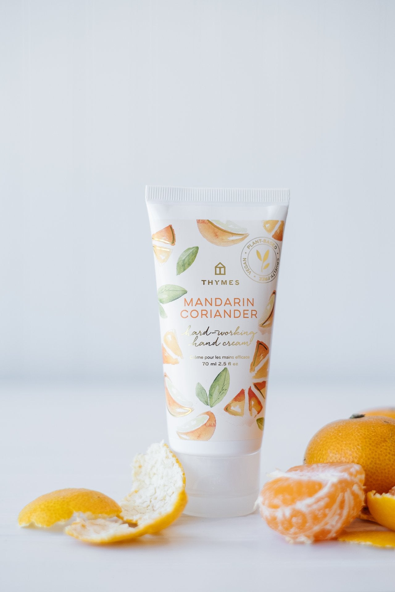 Thymes Mandarin Coriander Hard Working Hand Cream