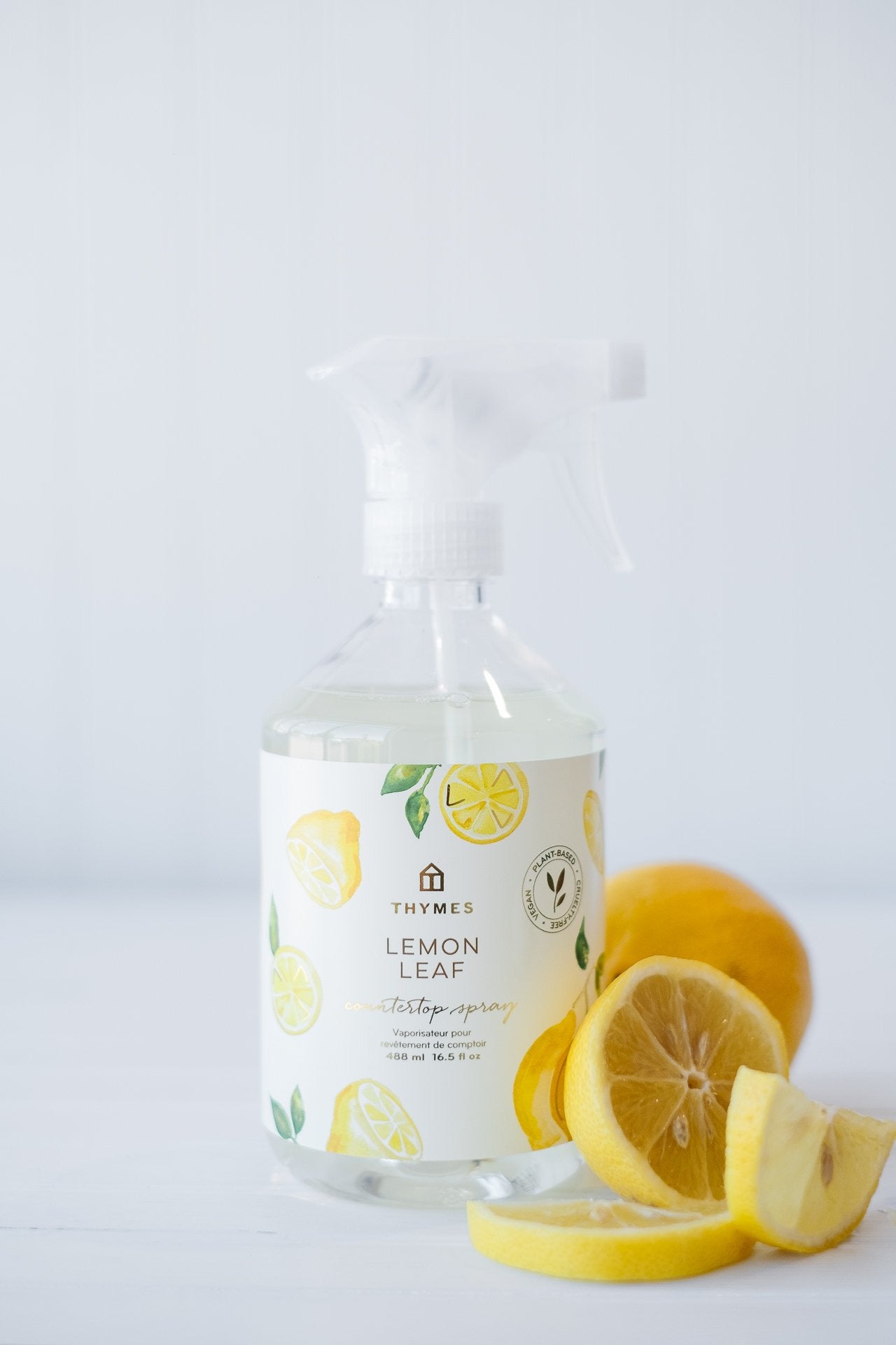 Thymes Lemon Leaf Countertop Spray  16.5oz