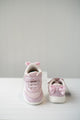 Geox Girls Pink Sneaker Patent/Mesh B021XC