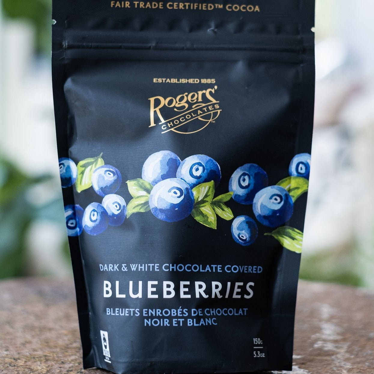 Dark & White Chocolate Covered Blueberries