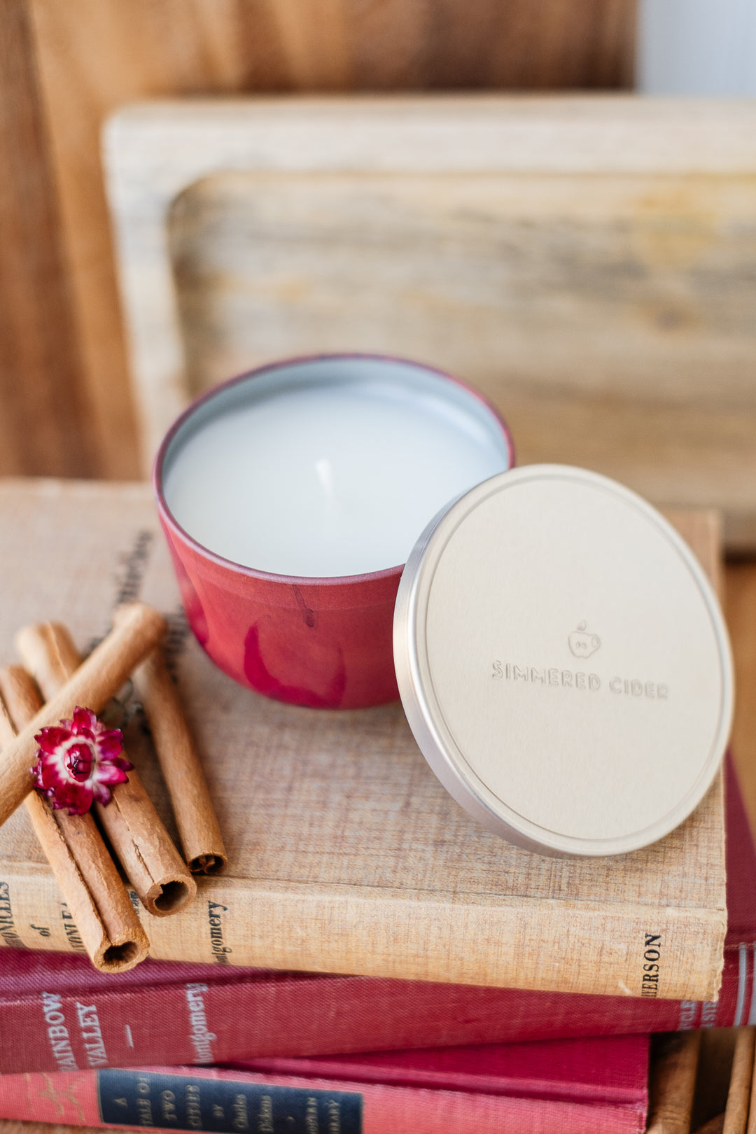 Thymes Simmered Cider Universal Tin 6.5oz