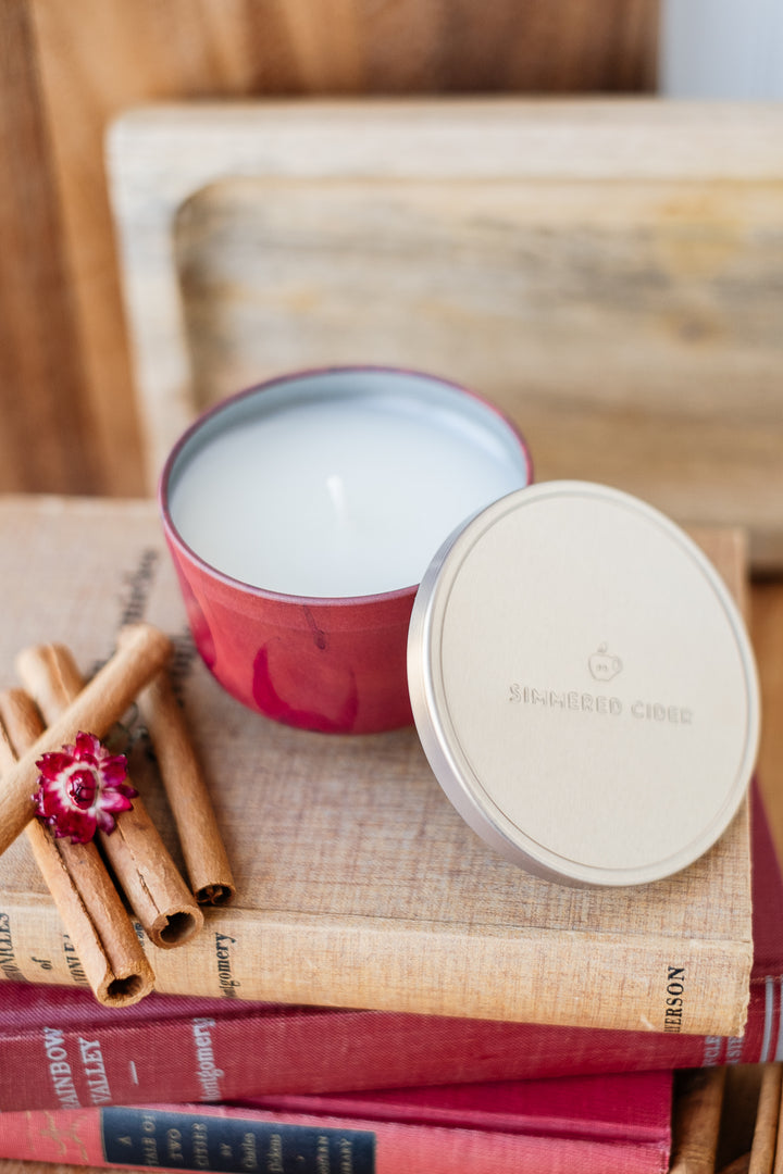 Thymes Simmered Cider Universal Tin 6.5oz